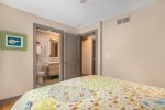 Looking from the bedroom into the ensuite which also has access from the hallway